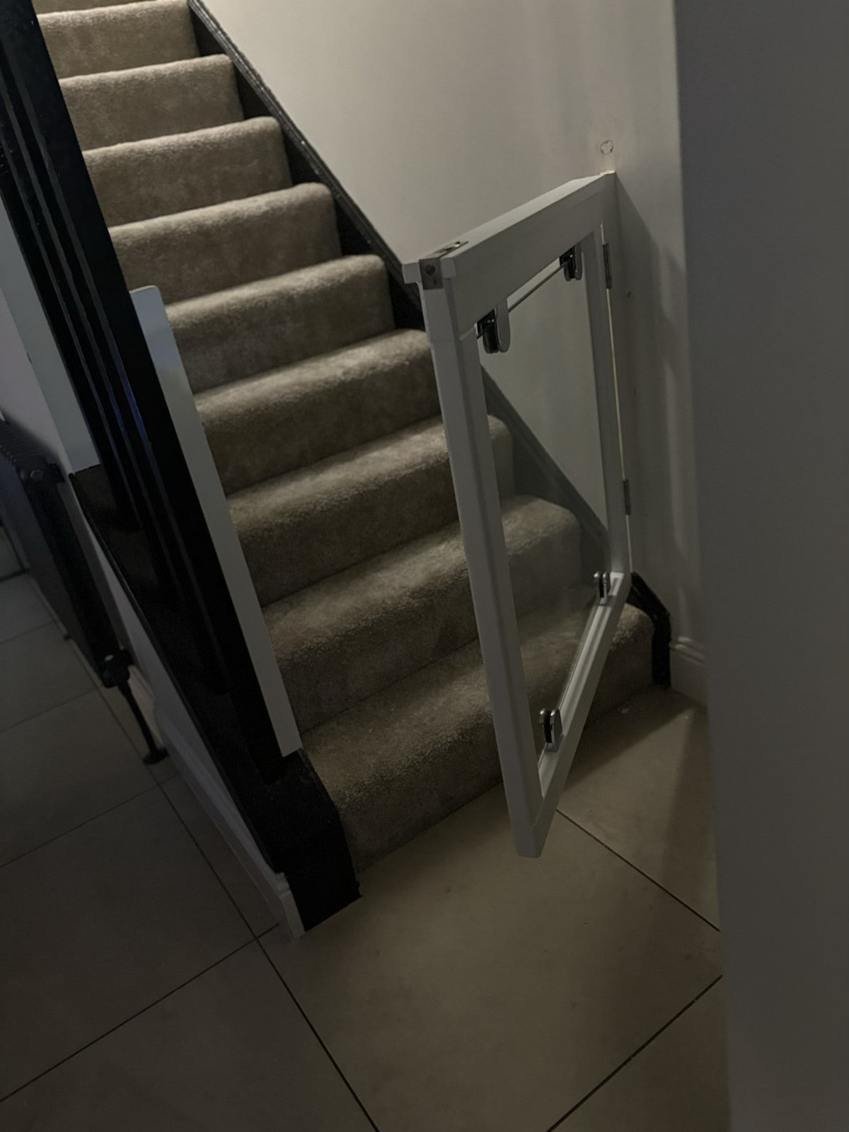 Bespoke Glass Stair Gate